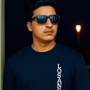 Navy blue T-Shirt
