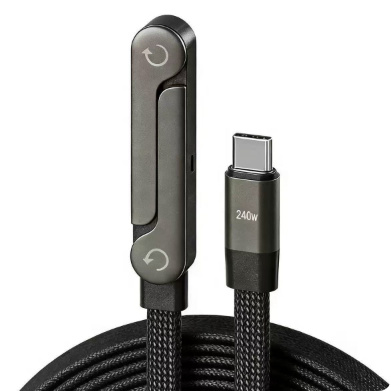 240W Fast-Charging Foldable Stand Data Cable - Image 7