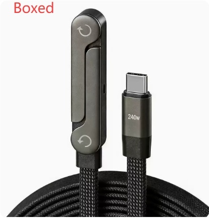 240W Fast-Charging Foldable Stand Data Cable - Image 6